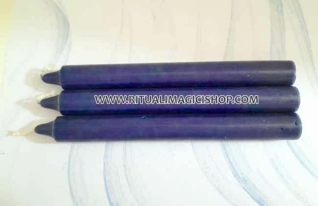 candele blu azzurre