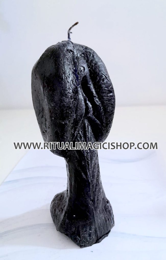 Candela figurata pene vagina nera