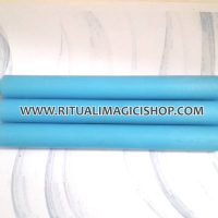 Candele di colore celeste