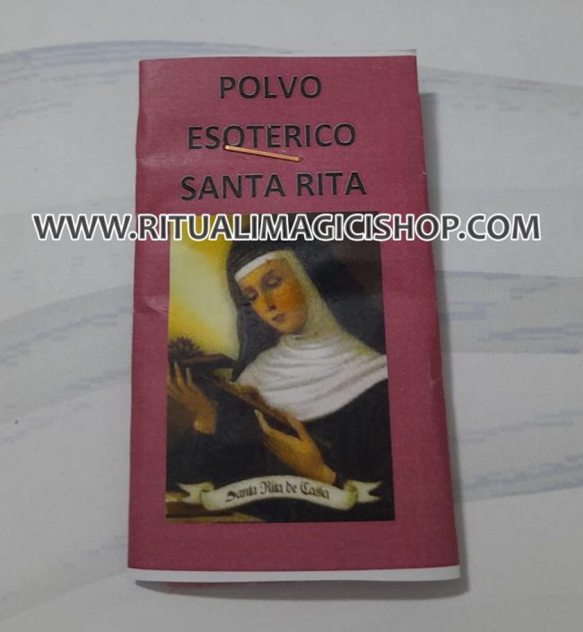 Polvere esoterica Santa Rita