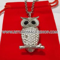  Collana con Gufo contro iettatura malocchio