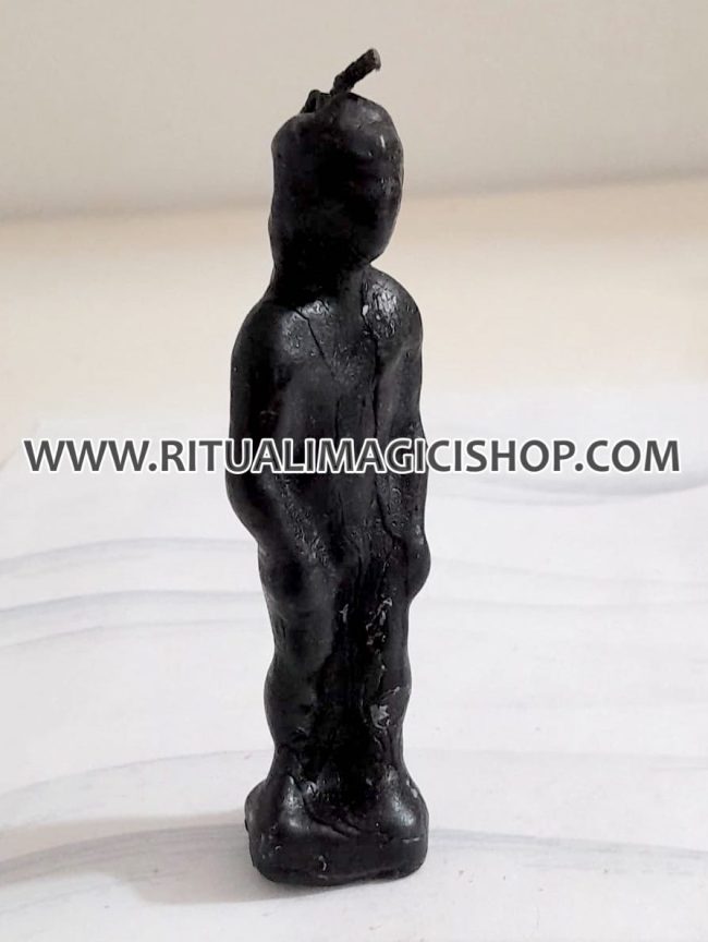 Statuetta uomo per rituali di allontanamento