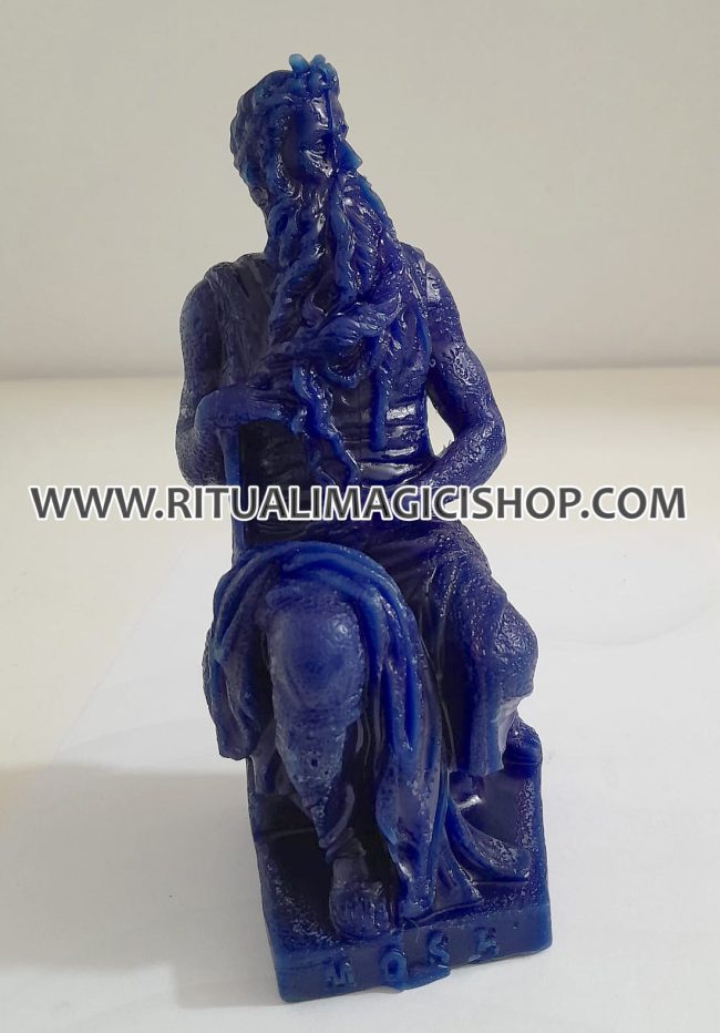 Candela di Mosè blu